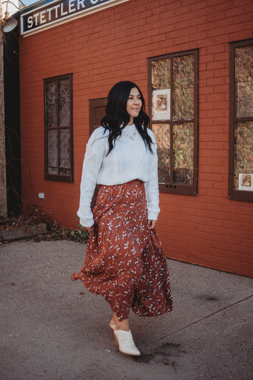 Hope Tiered Maxi Skirt
