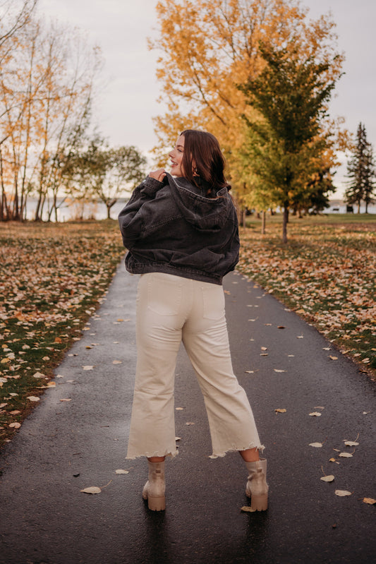 Rachel Vintage Jean- Sand Beige