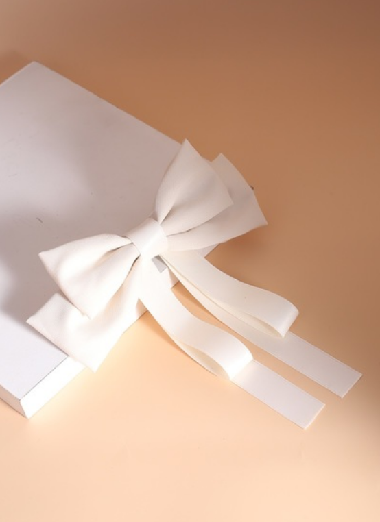 Silk Ribbon Barrettes (available in multiple colors)