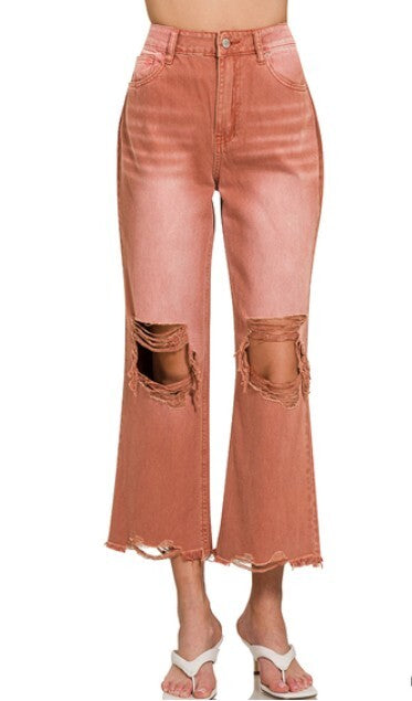 Rachel Vintage Jean- Rust
