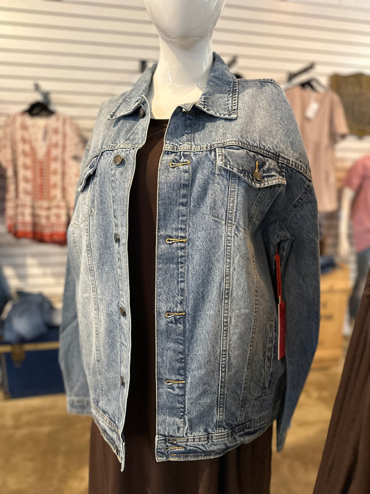 Vera Light Wash Denim Jacket