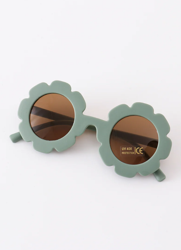 Kids Retro Flower Sunnies