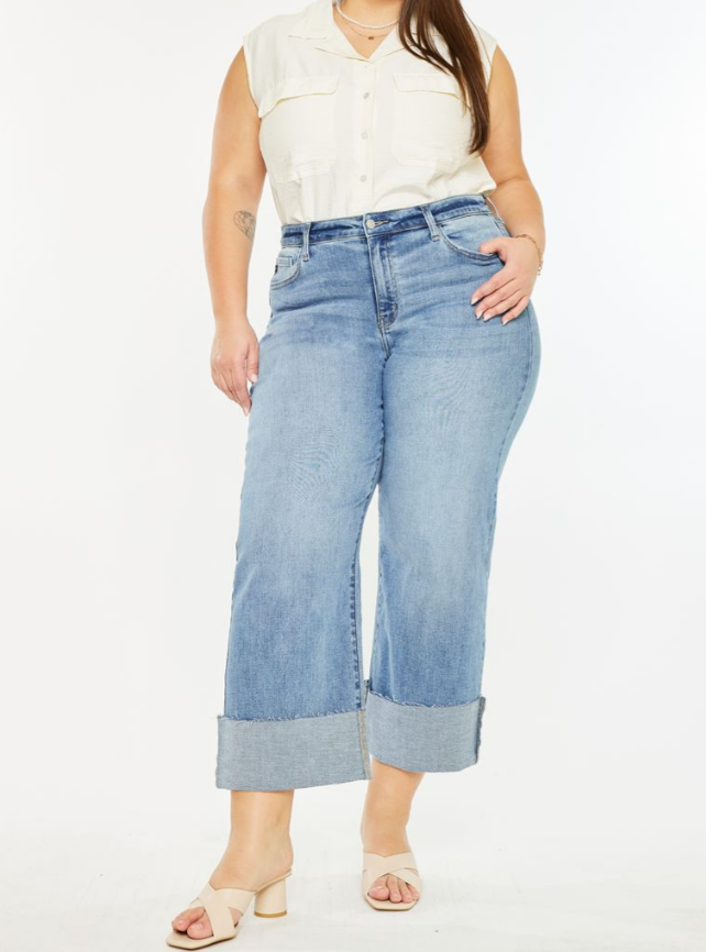 KanCan + Ranedda Cropped Wide Leg