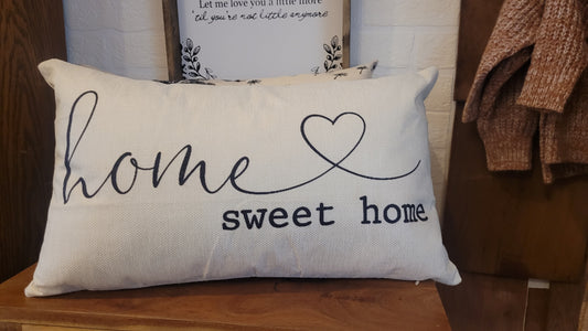 Decorative Throw Pillow 12x20
