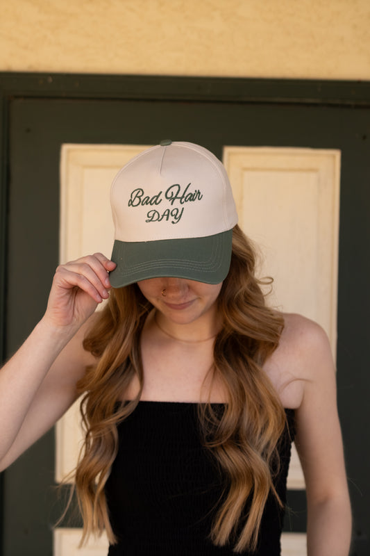 Baseball Cap- Bad Hair - DK Forest