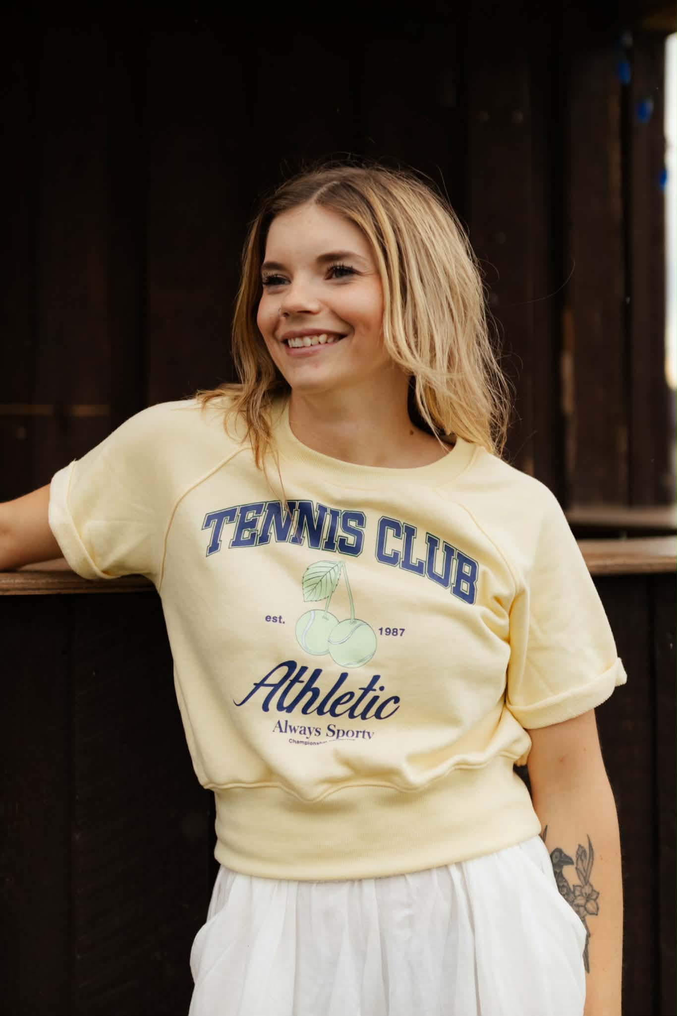 Patricia Rolled Up Short Sleeve Shirt
