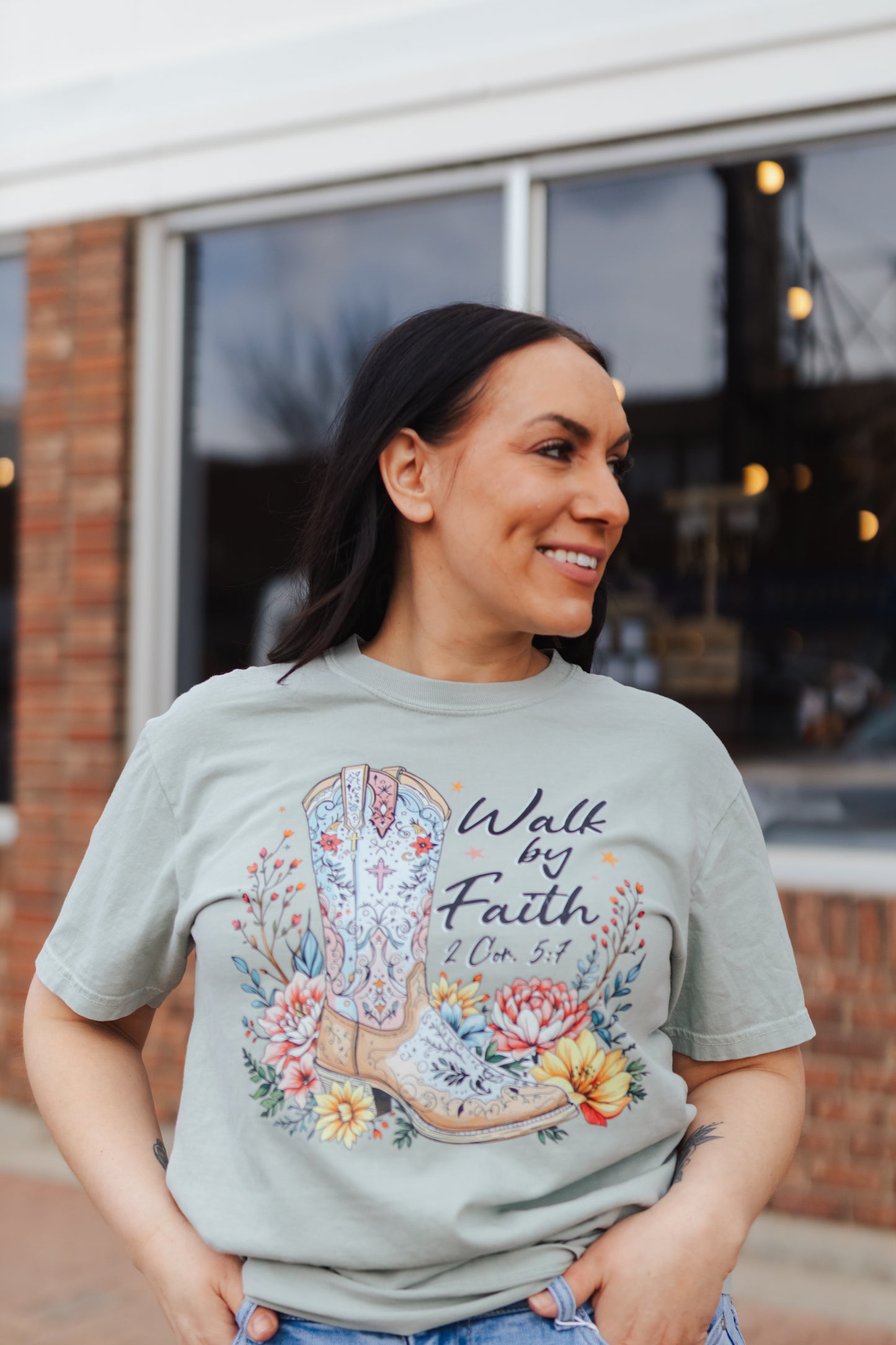 Graphic Tee - Walk By Faith