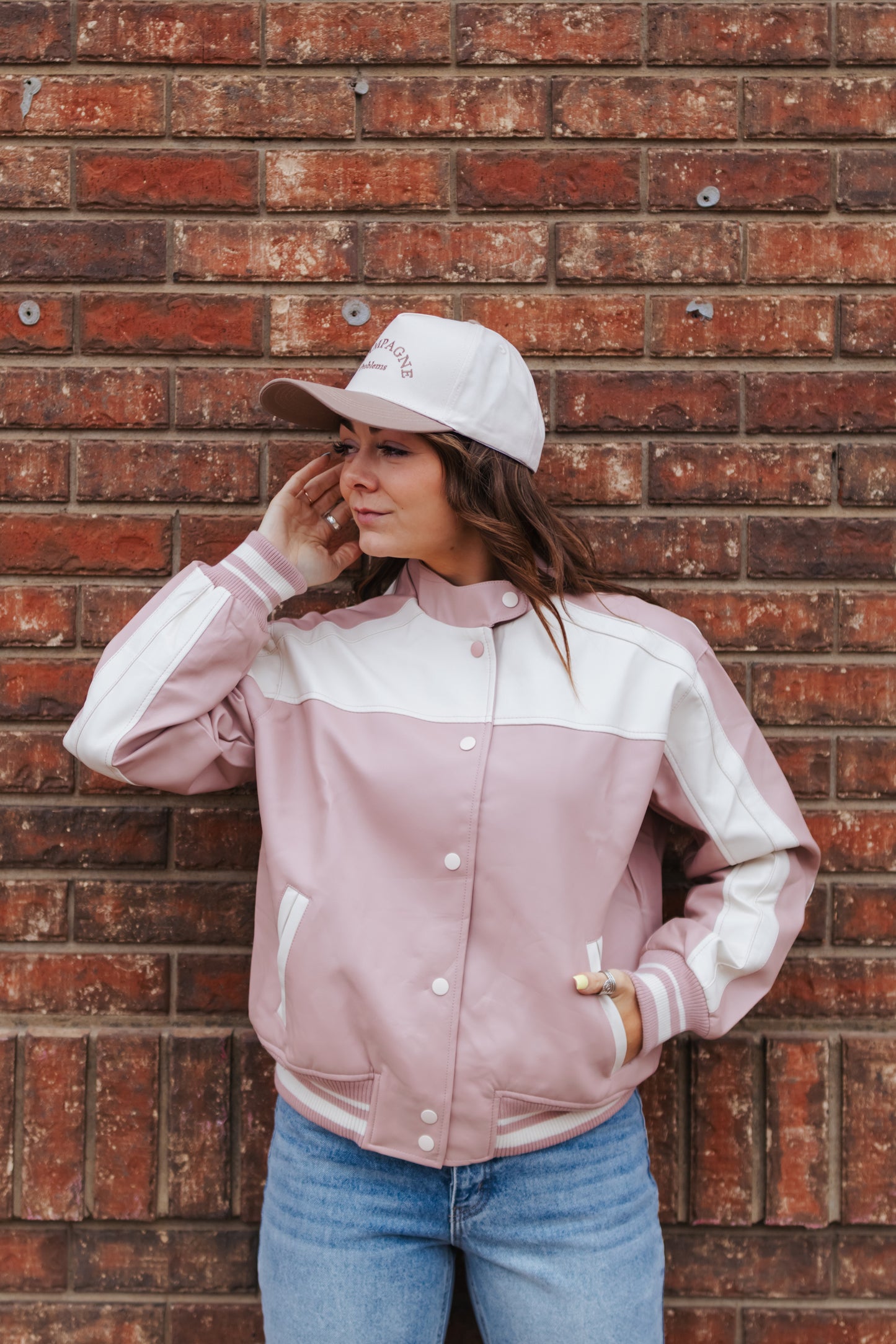 Darcy Colorblock Moto Jacket
