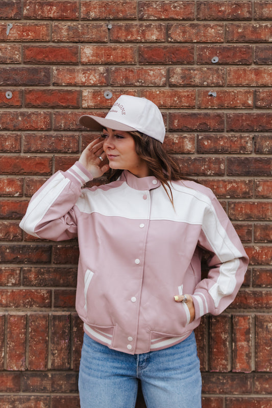 Darcy Colorblock Moto Jacket