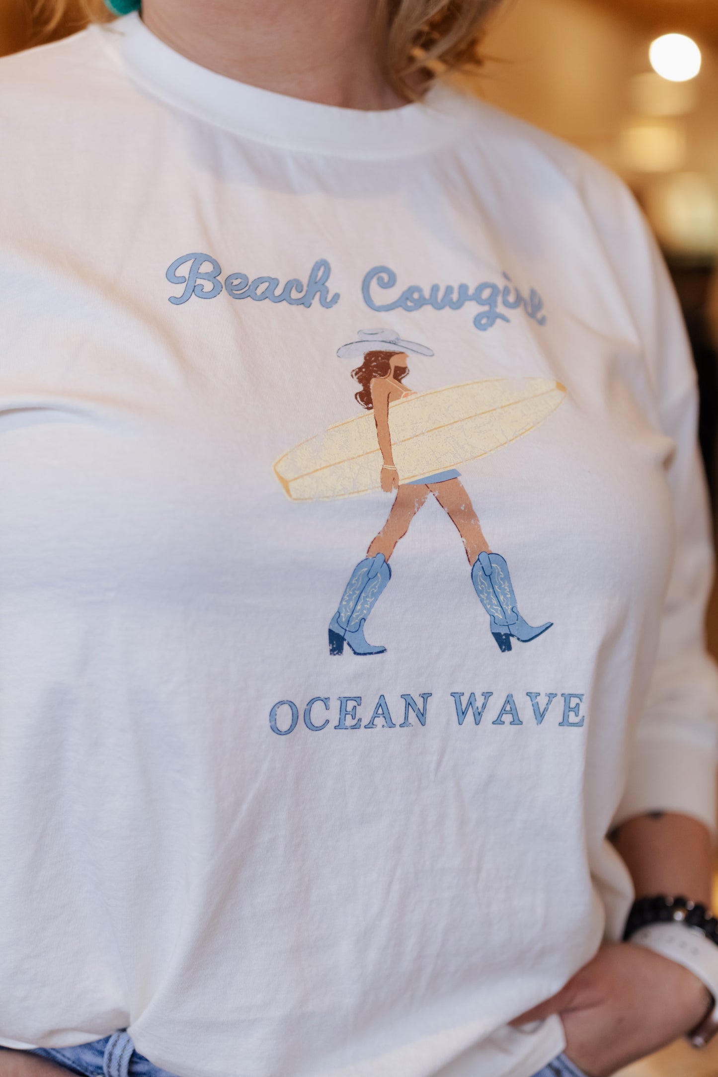 Clara Beach Cowgirl Knit Top
