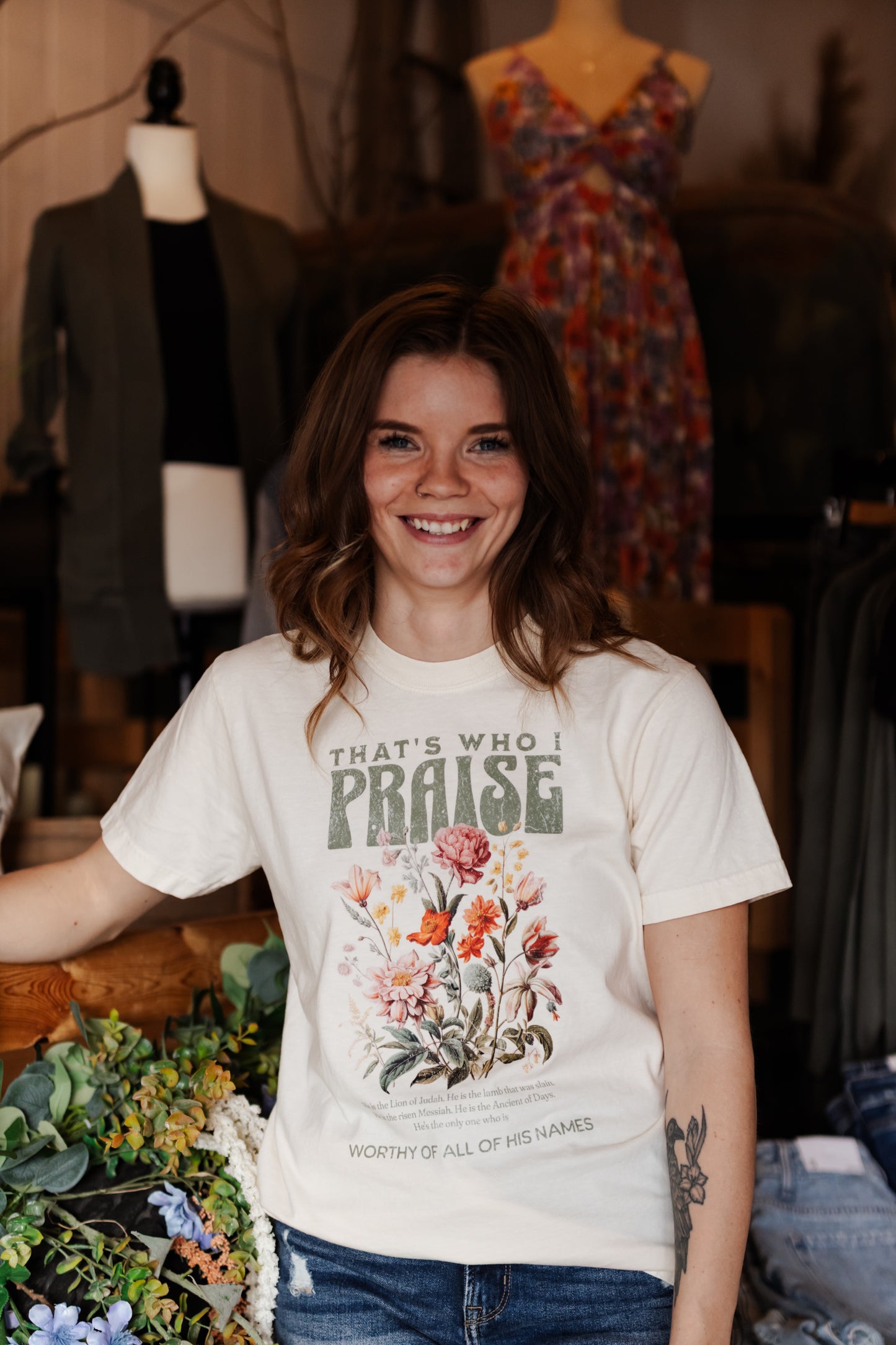 Graphic Tee - Who I Praise