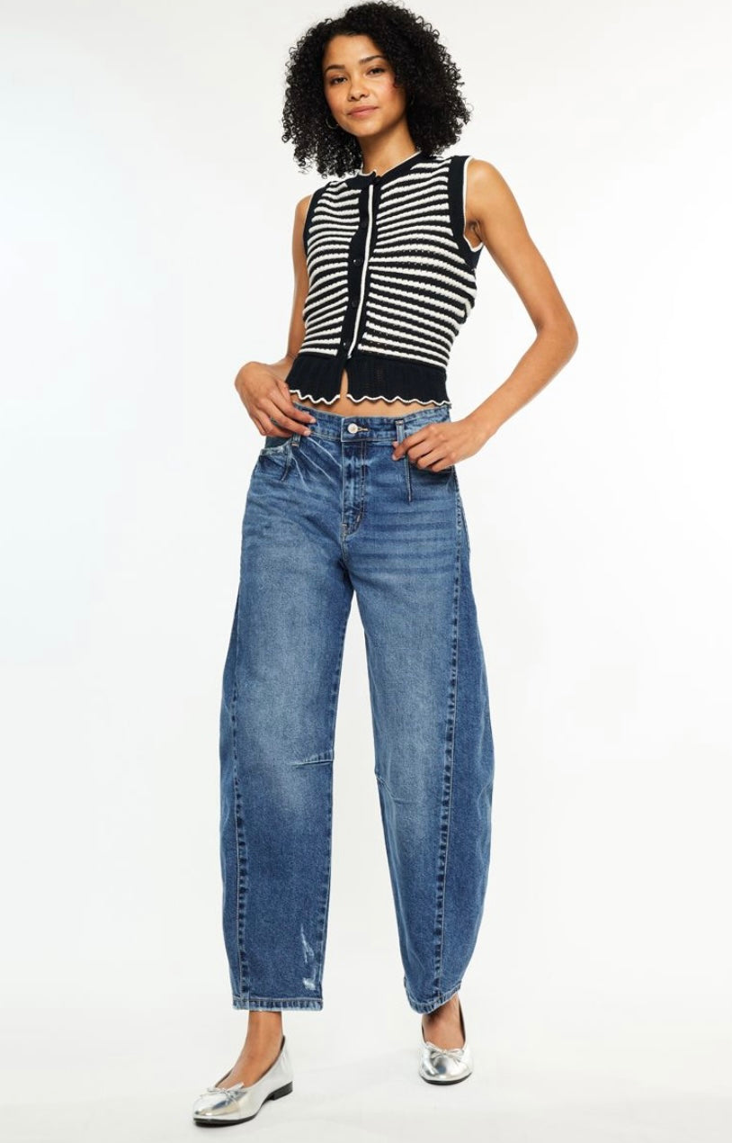 KanCan Blakely Barrel Jeans