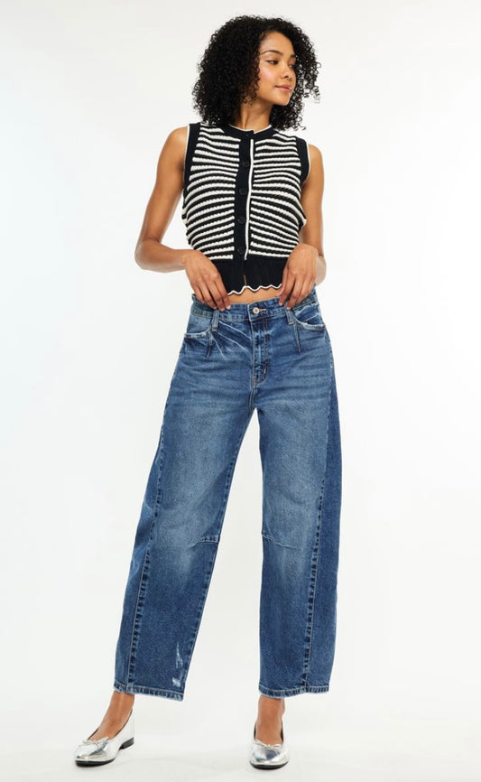 KanCan Blakely Barrel Jeans
