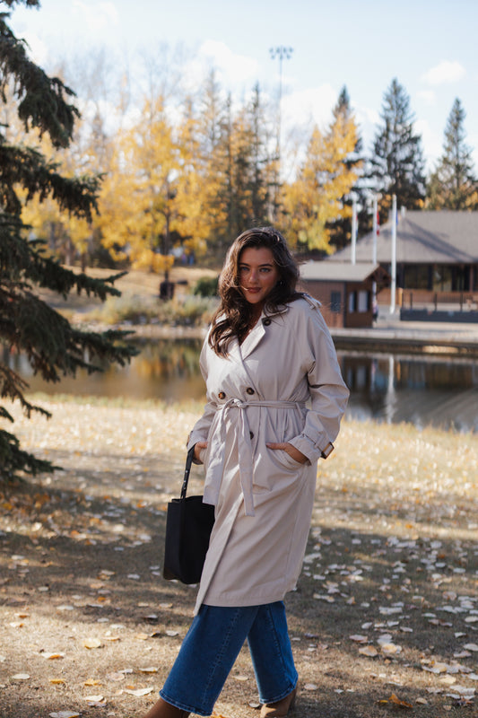 Marianne Double Breasted Trench Coat