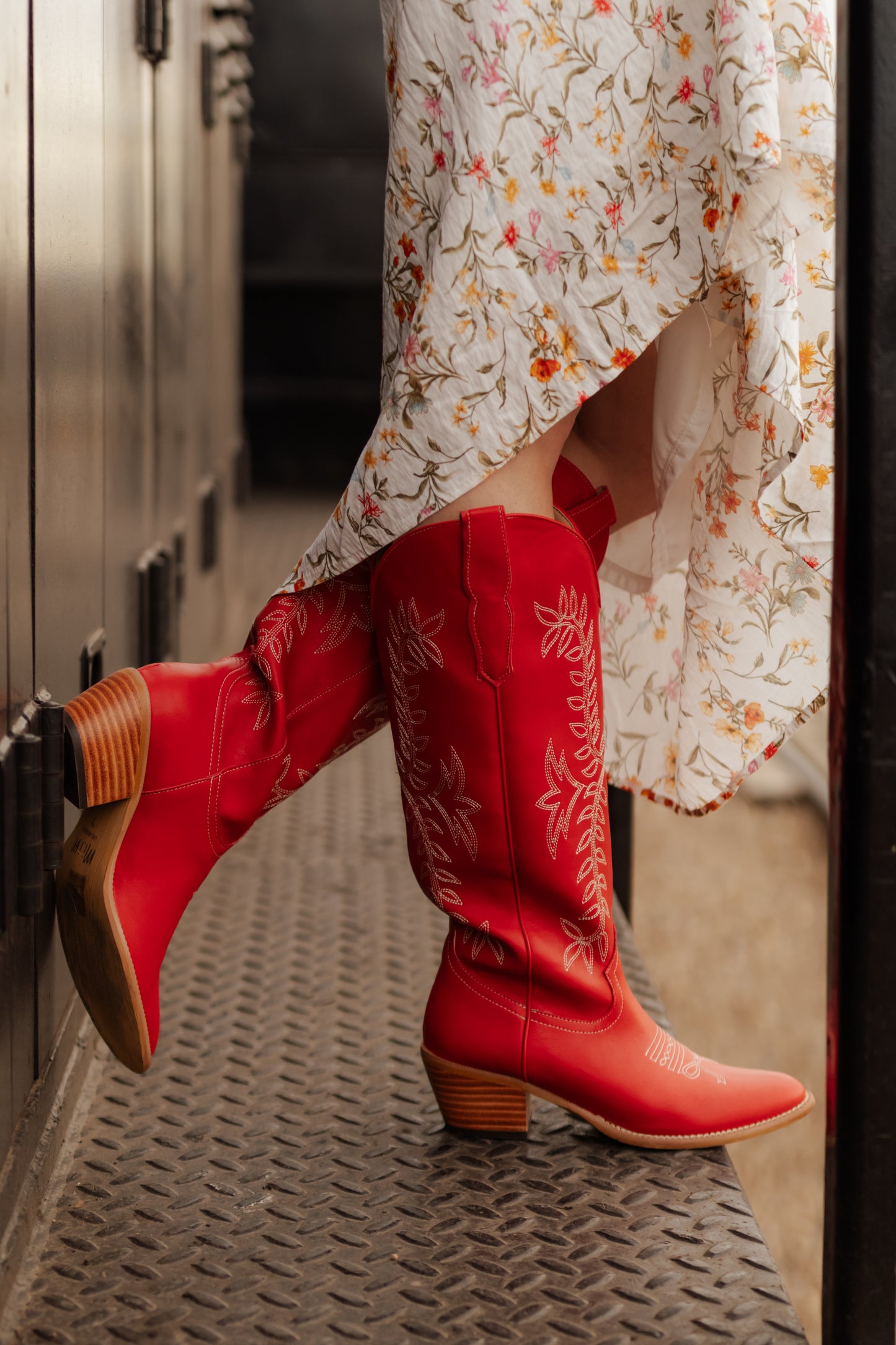 Kyler Western Red Boot