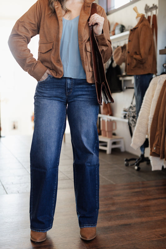 KanCan Claudia Wide Leg Jeans