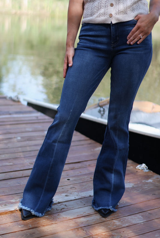 KanCan Shania High Rise Flare