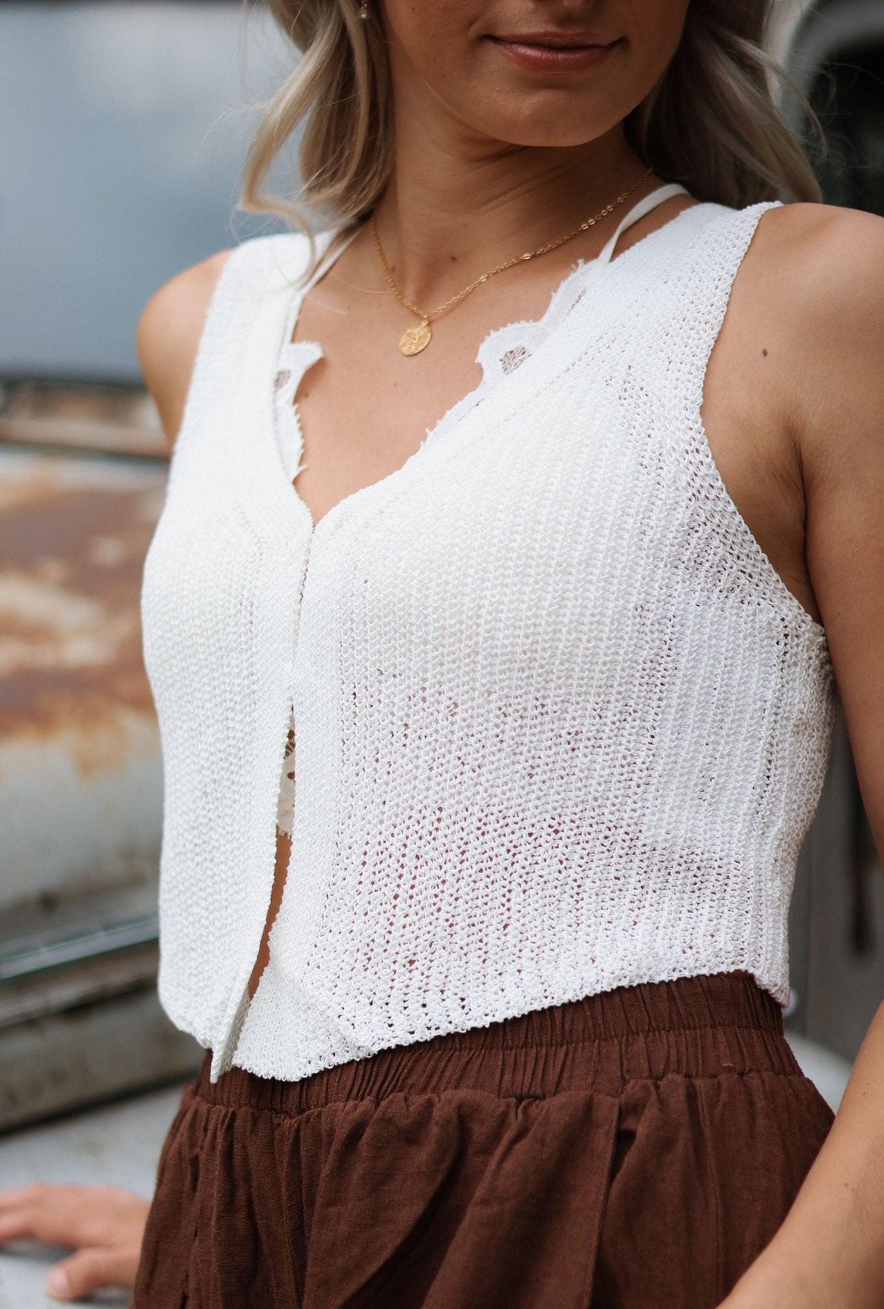 Lenon Knit Vest
