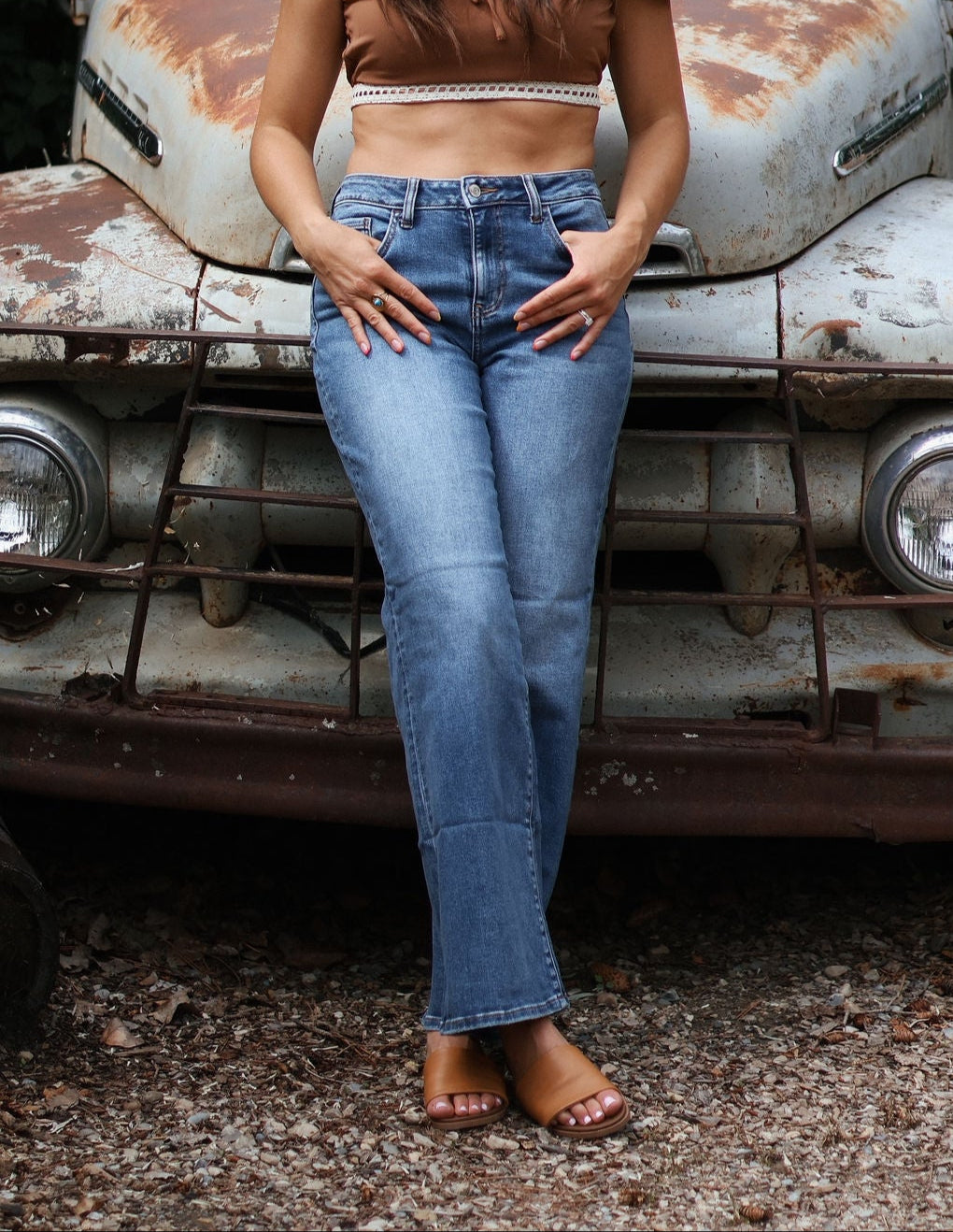 Neve Straight Leg Jean
