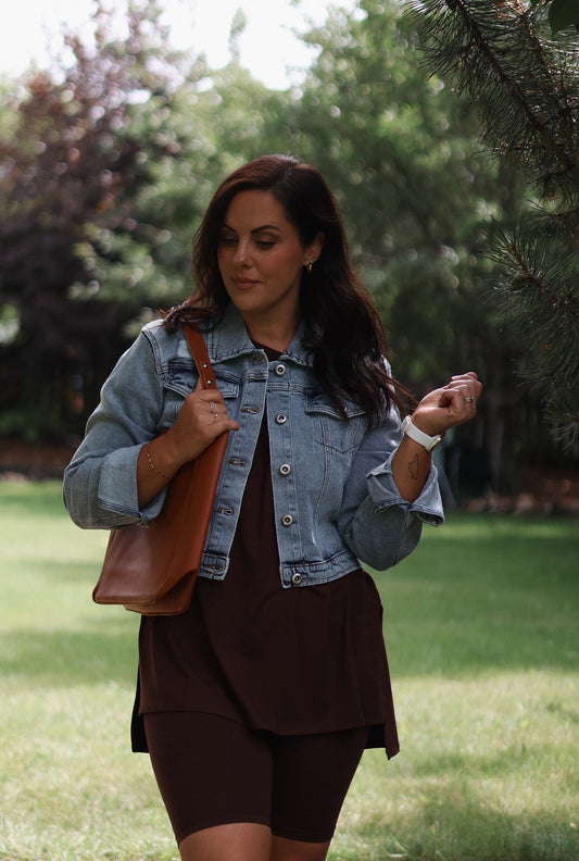 Sophie Destructed Denim Jacket