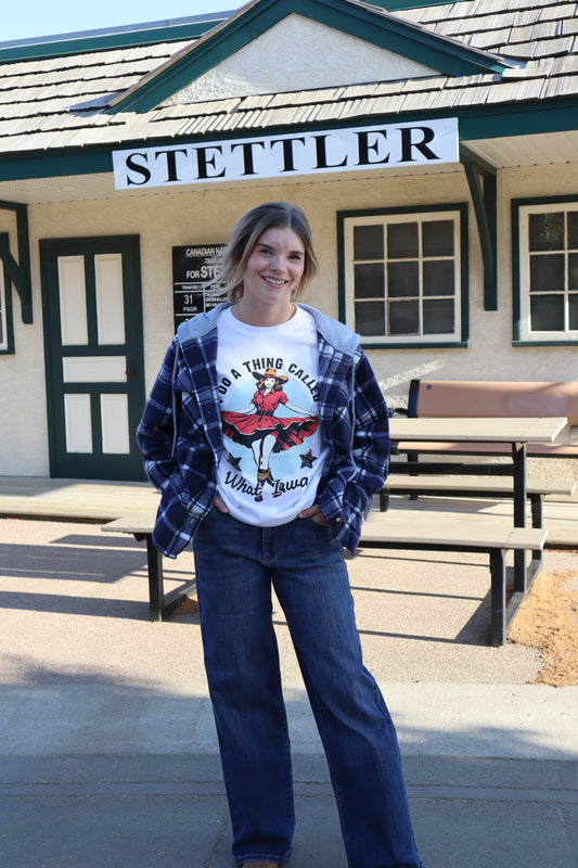 Nicole Plaid Hoodie Fleece Shacket