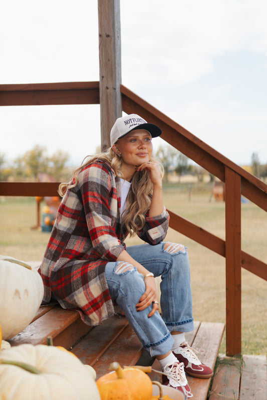 Sara Plaid Shacket