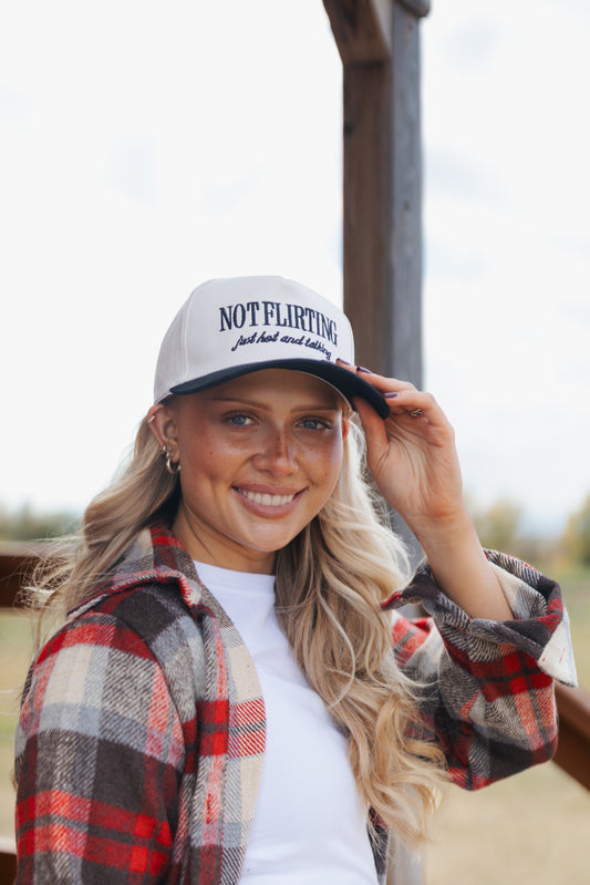 Baseball Cap- Not Flirting