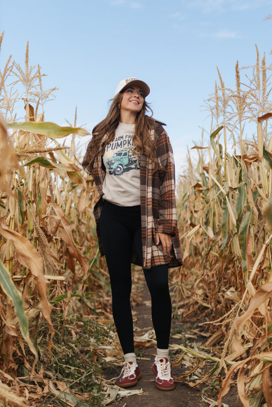 Amberly Plaid Shacket