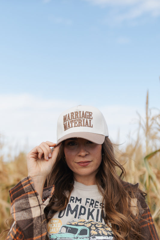 Baseball Cap- Marriage Material
