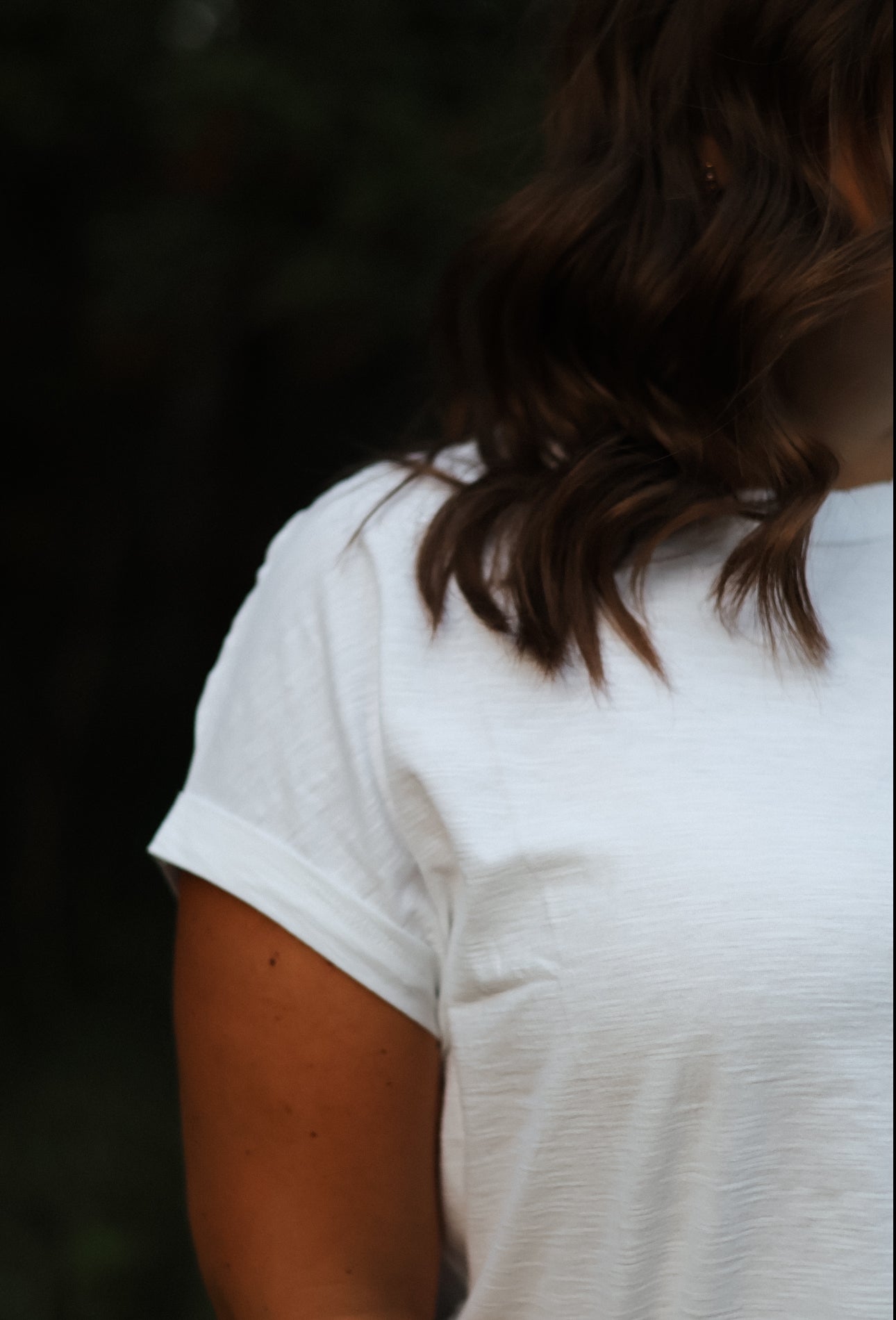 Anna Round Neck Relaxed Tee