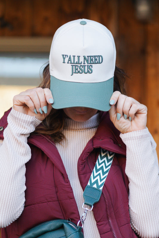 Baseball Cap- Y`all Need Jesus