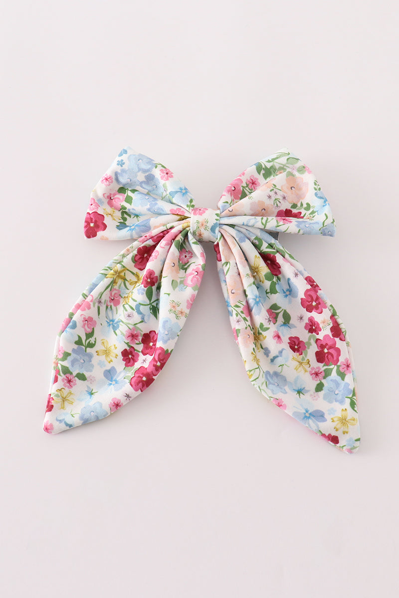 Abby & Evie Floral Hair Bow