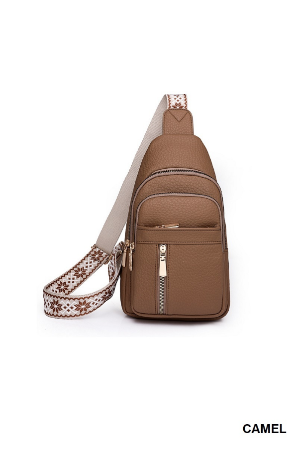 Tammy Crossbody Sling Bag - Camel