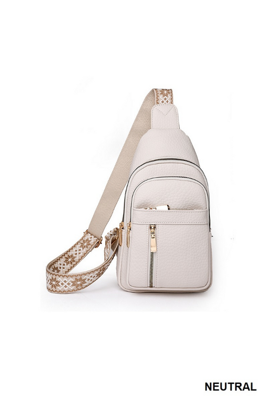 Tammy Crossbody Sling Bag - Neutral