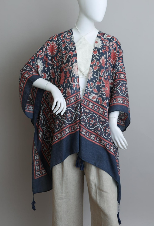 Moroccan Tassel Kimono