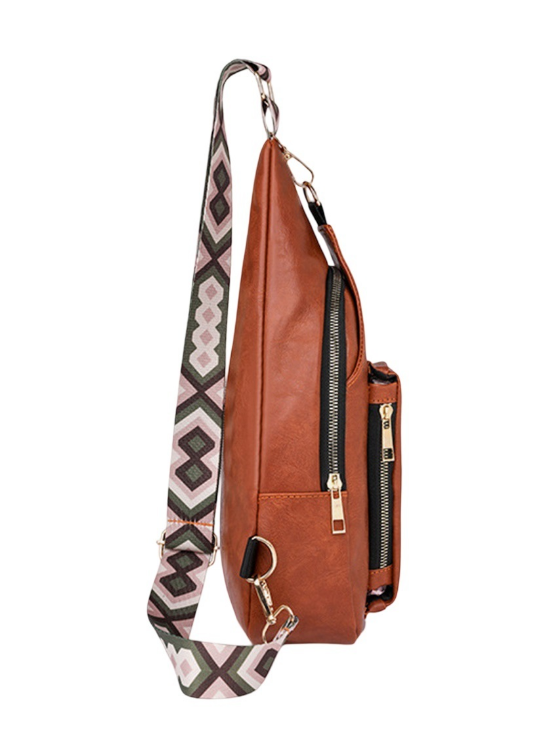Cody Crossbody Bag - Camel