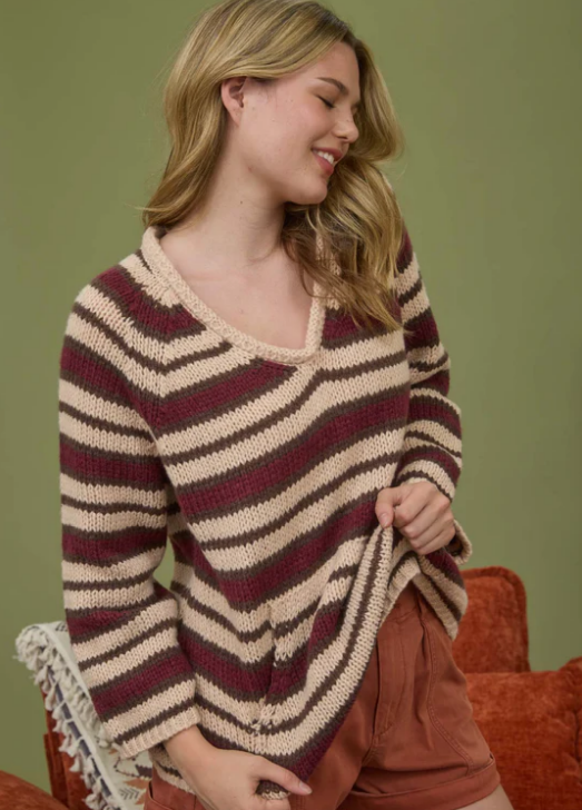 Miranda Knit Pocket Sweater