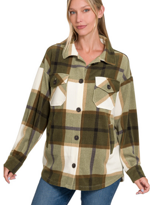 Leighton Fleece Shacket