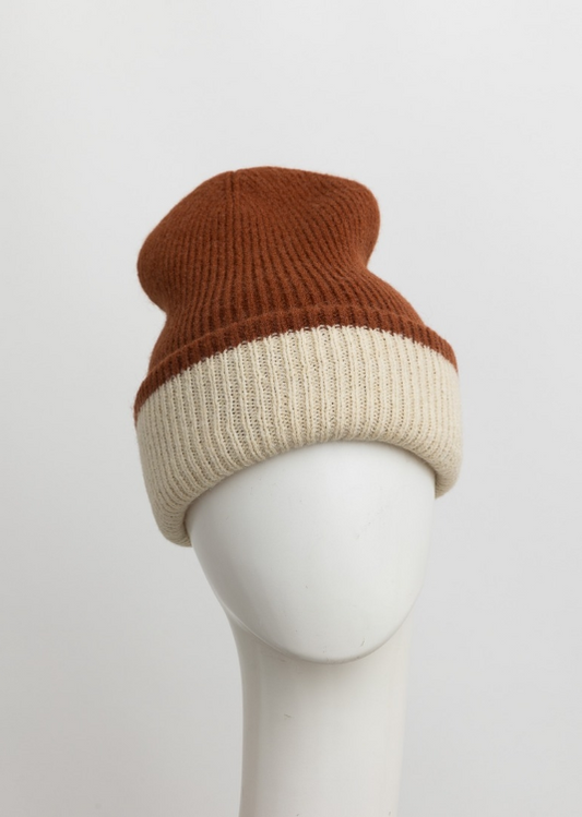 Bella Basic Two Tone Beanie