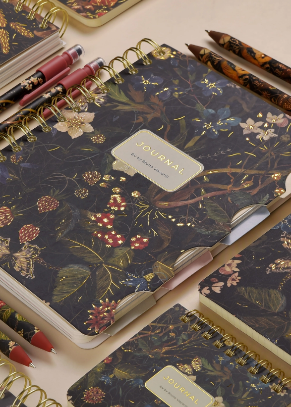 Art Journal A5 -Forest Flowers