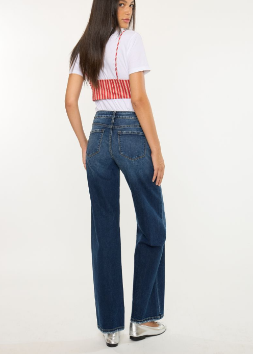 KanCan Claudia Wide Leg Jeans