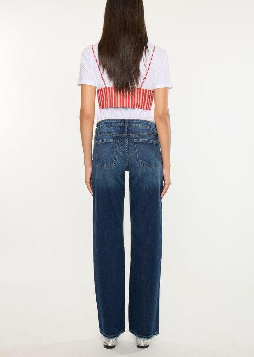 KanCan Claudia Wide Leg Jeans