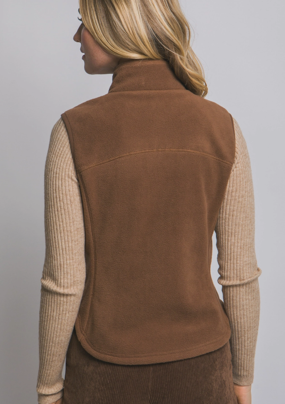 Misti Fleece Zip Up Vest