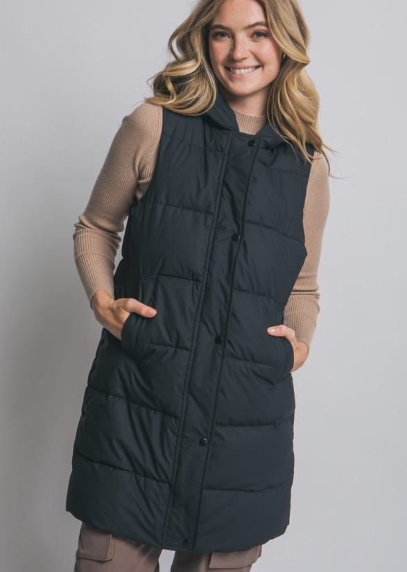 Allie Long Quilted Puffer Vest