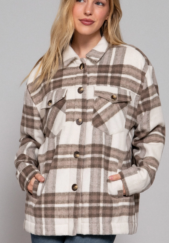 Kimmel Brushed Plaid Jacket