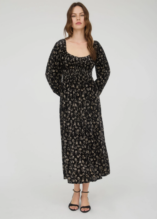 Marlee Scoop Neck Midi Dress