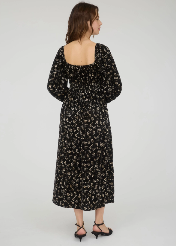 Marlee Scoop Neck Midi Dress