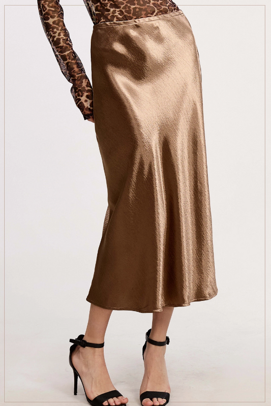 Sophia Timeless Satin Skirt