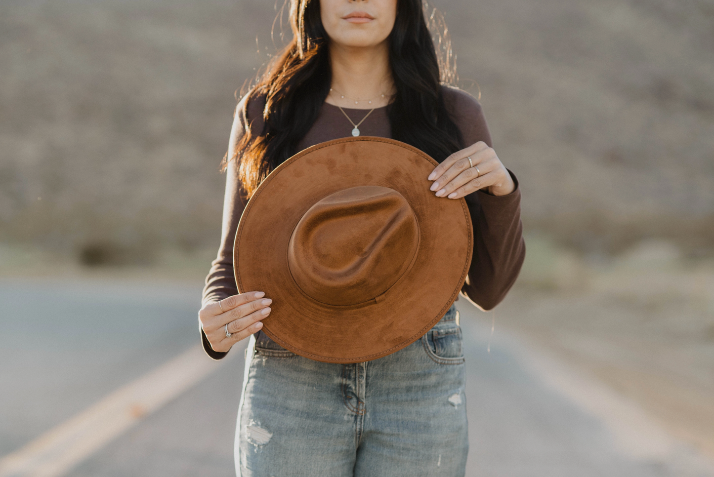 TMCC Vegan Suede Rancher - Tobacco