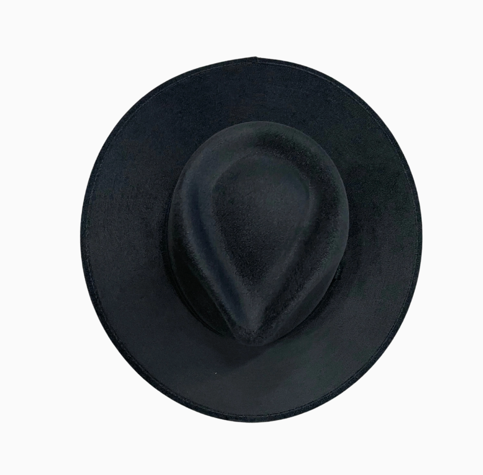 TMCC Vegan Suede Tear Drop - Black
